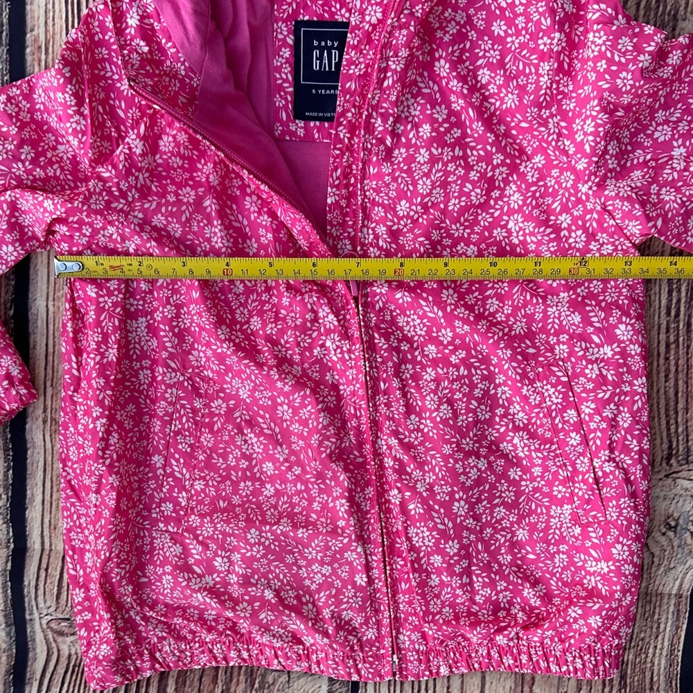 Pink Floral Hooded Jacket - Picture 3 of 8